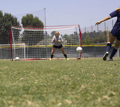 Portable Soccer Goal, Soccer Net with Collapsible Steel Base, Pop up Soccer Training Equipment, 1 Goal & Zipper Storage Bag (12 X 6 FT)
