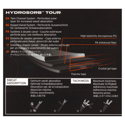 Hydrosorb Tour Replacement Grip, Black