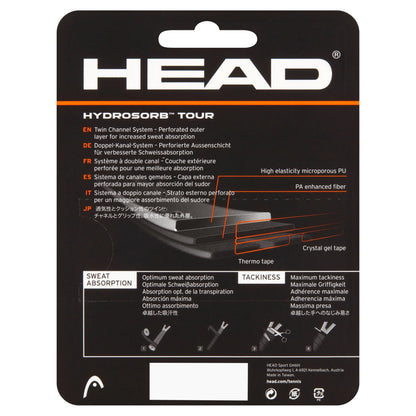 Hydrosorb Tour Replacement Grip, Black