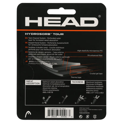 Hydrosorb Tour Replacement Grip, Black